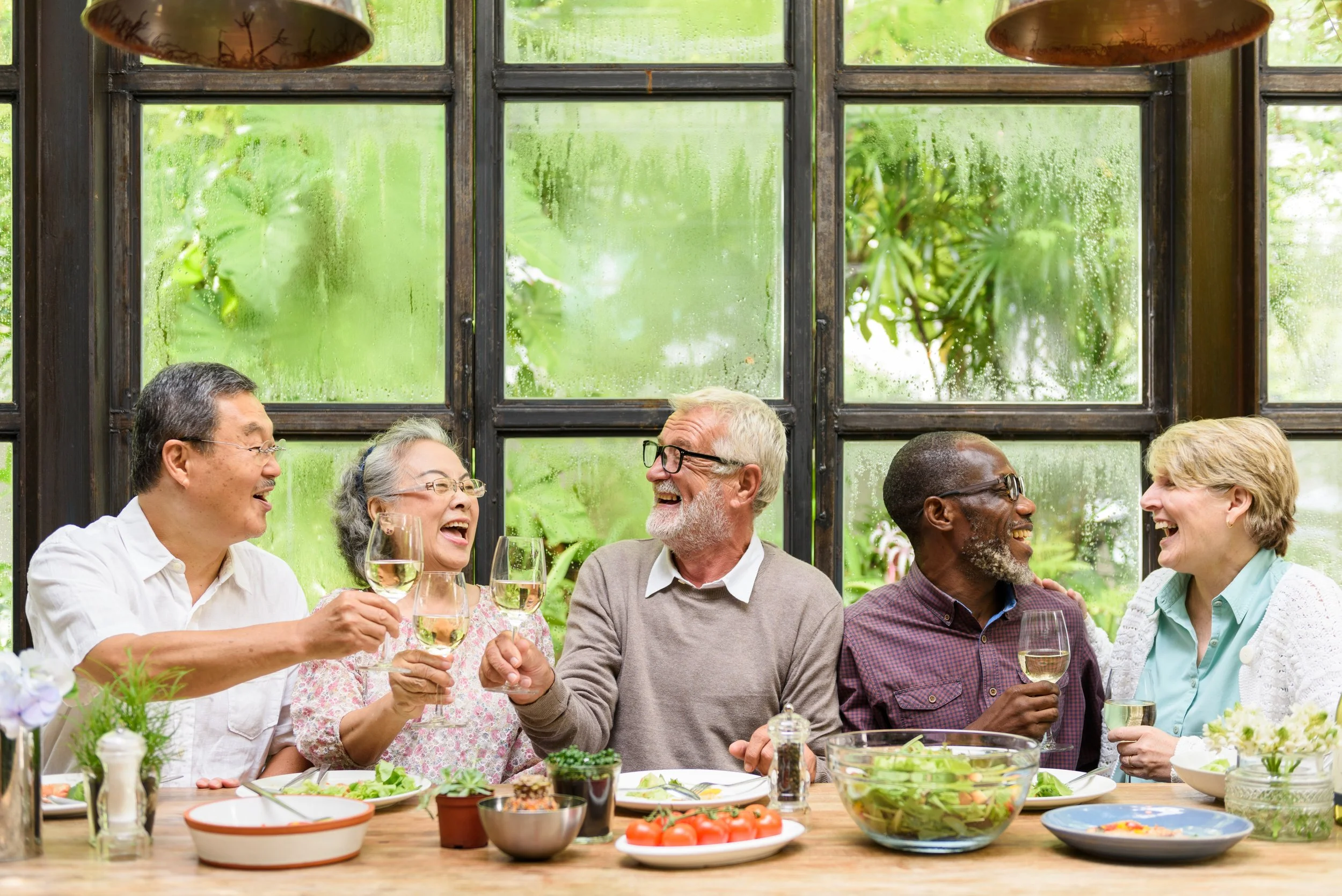 Welcoming senior living interior